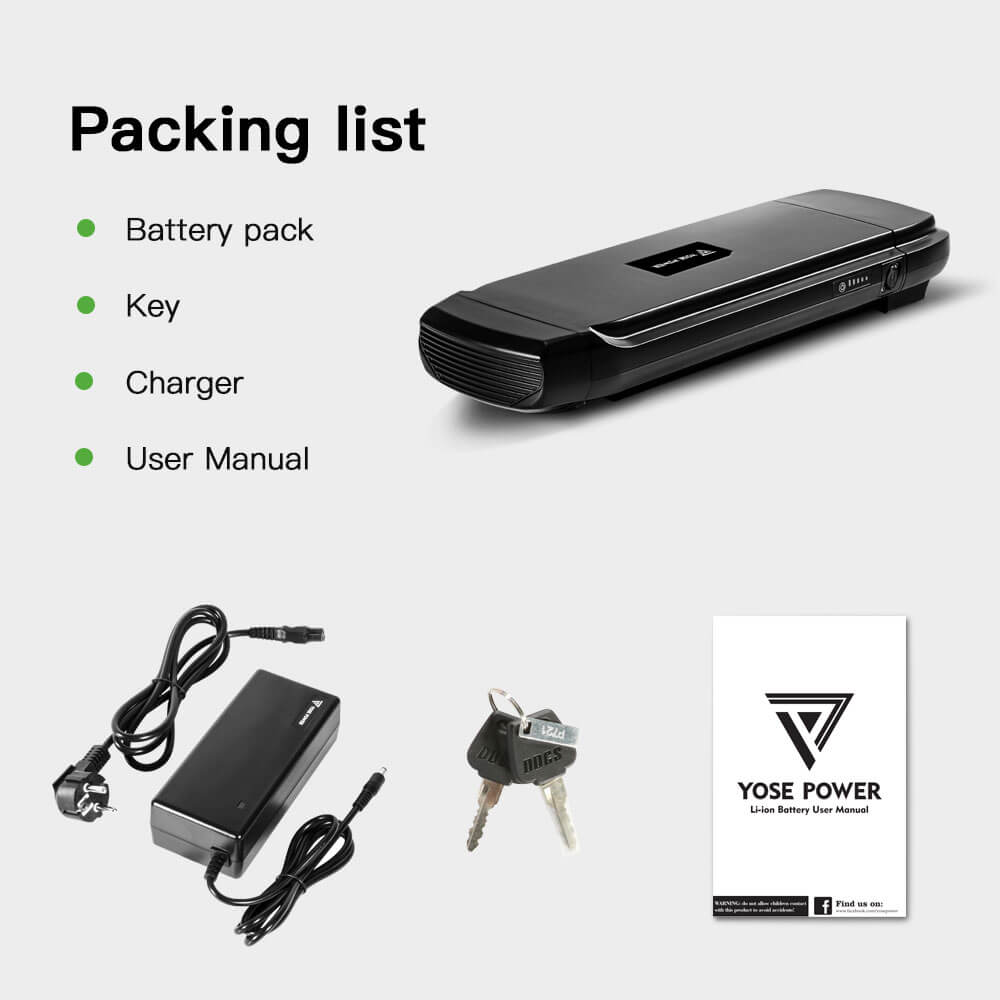 Battery packing list