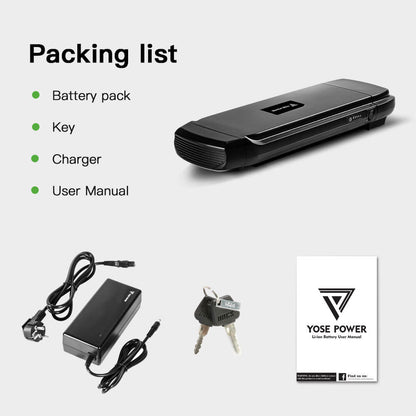 Battery packing list