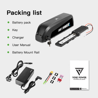 Battery packing list