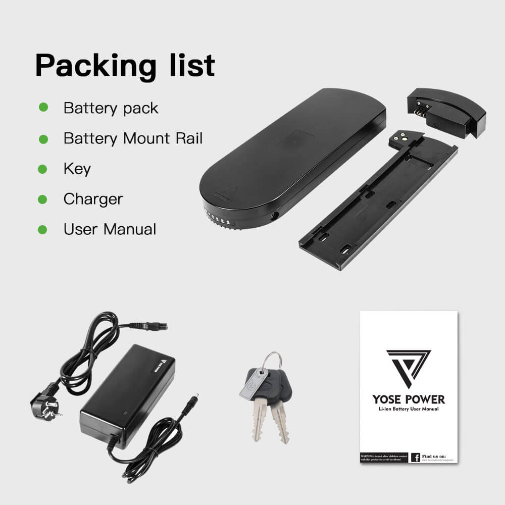 Battery packing list