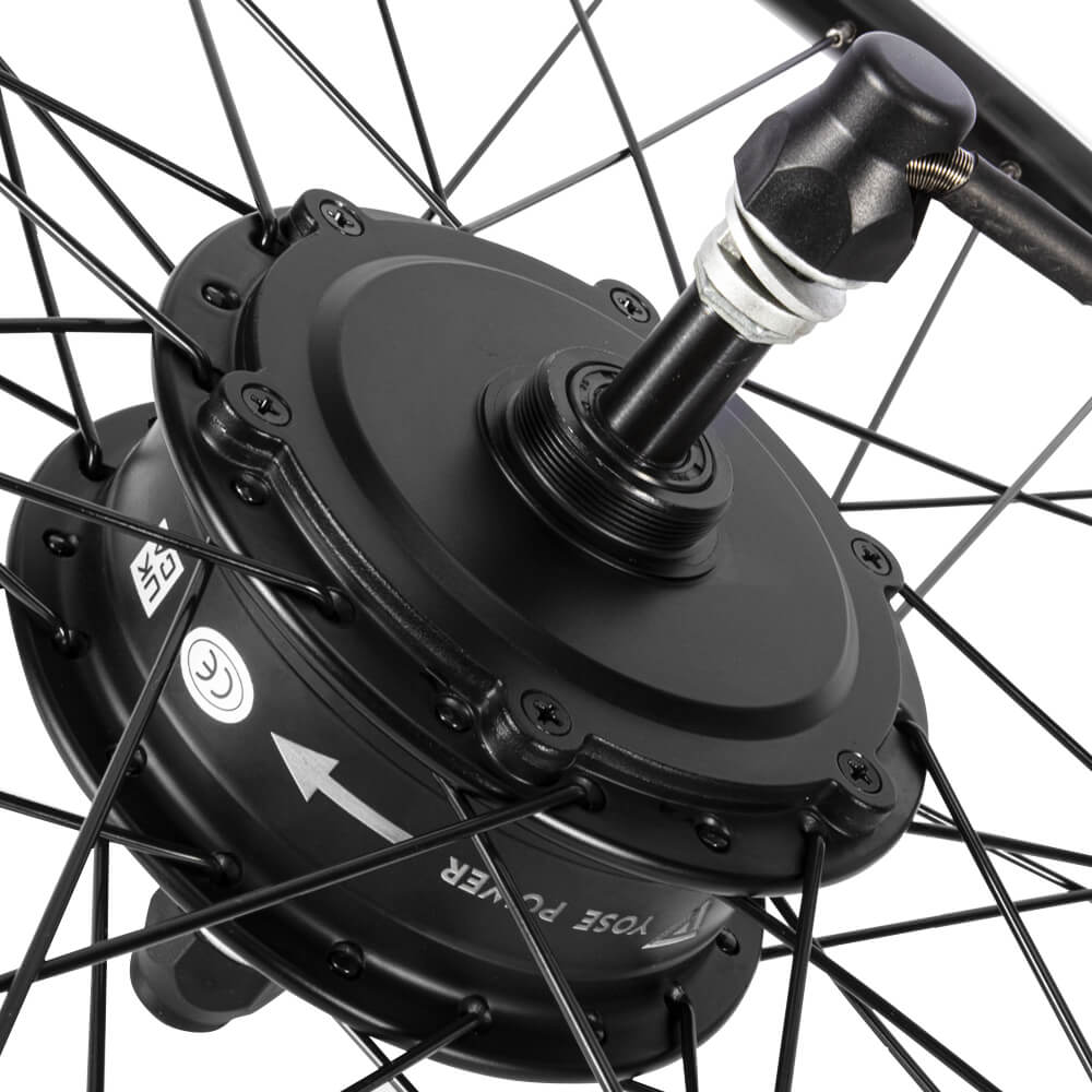E Bike Umrustsatz 36V 350W 26 27 5 28 Schraubkranz Motor Fahrrad Naben Motor Kit 27 5 Schwarz