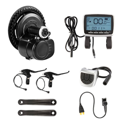 Accessories included in the E-Bike Conversion kit