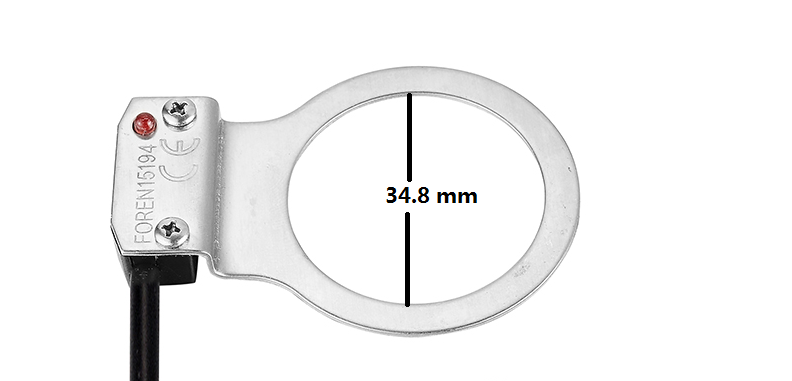 Hollowtech II Sensor size