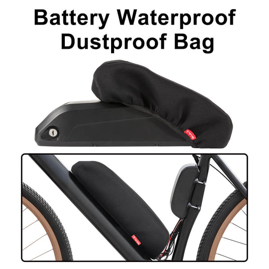 Waterproof Cover installed on bike